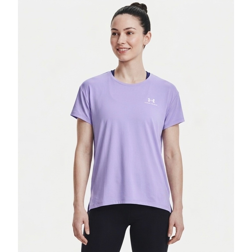 Under Armour Vanish Energy SS 2.0 Purple Rush‎ Training T-Shirt 1379141 Womens S